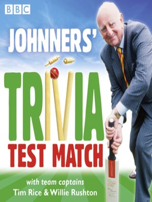 cover image of Johnners' Trivia Test Match